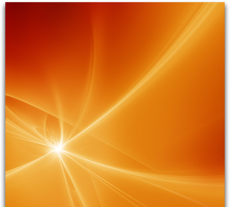 orangefarbenes Hintergrundbild mit Hand